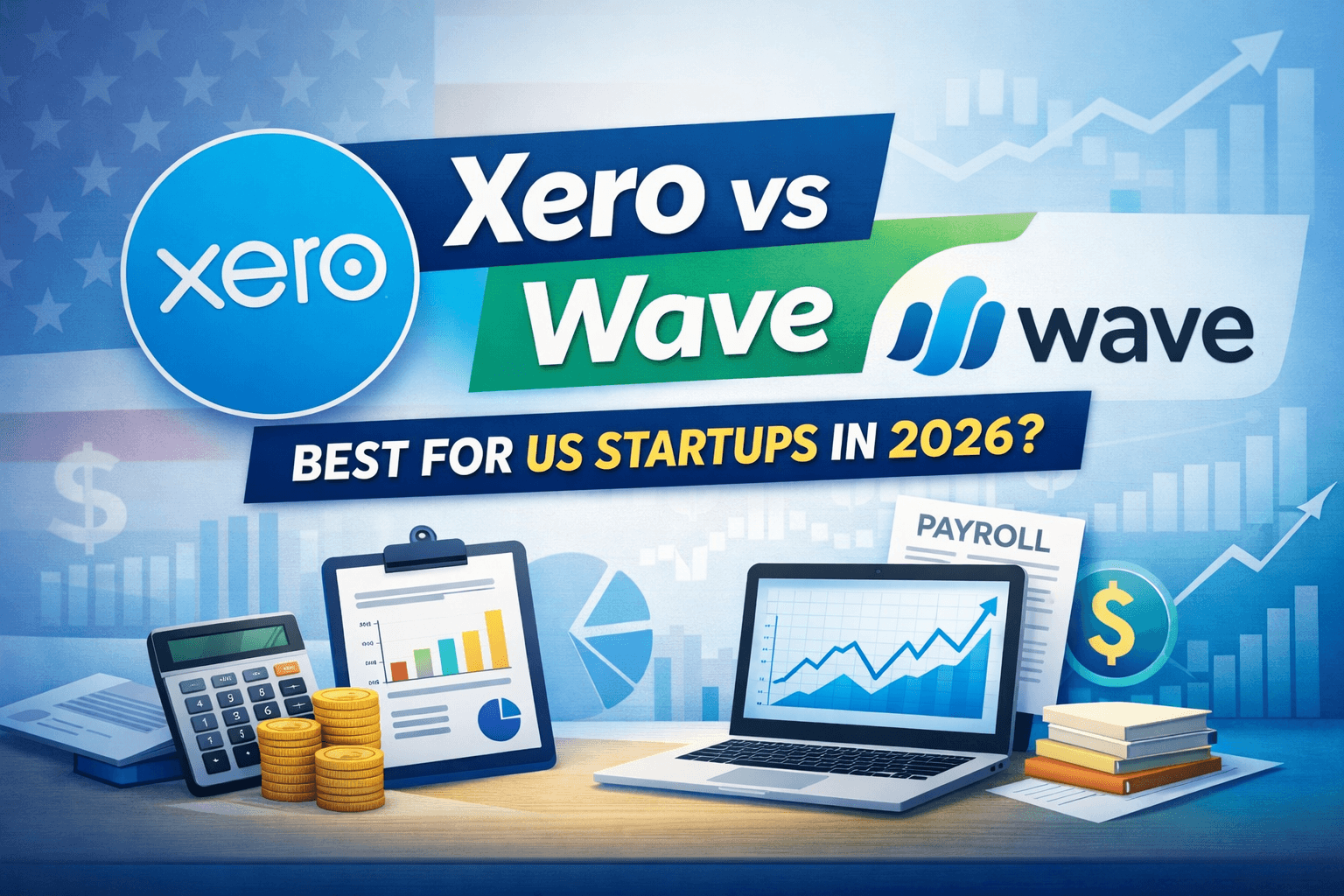 Xero vs Wave Accounting Comparison for US Startups