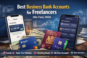 best business bank accounts for freelancers no fee 2026