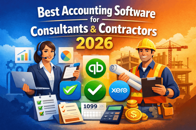 best accounting software for consultants and independent contractors 2026